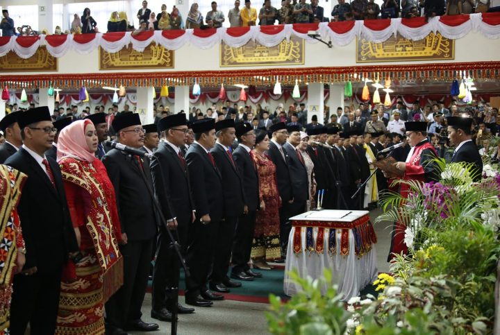 85 Anggota DPRD Lampung 2019-2024 Resmi Diangkat Sebagai Wakil Rakyat