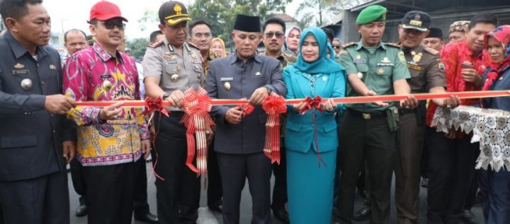 100 Persen Rampung, Jembatan Patriot Diresmikan Plt Bupati Lampung Selatan