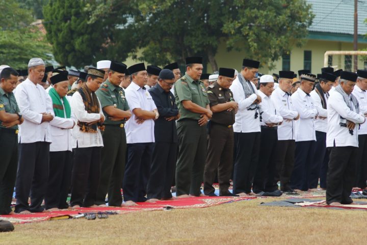 Kodim Bandarlampung Gelar Salat Istisqa