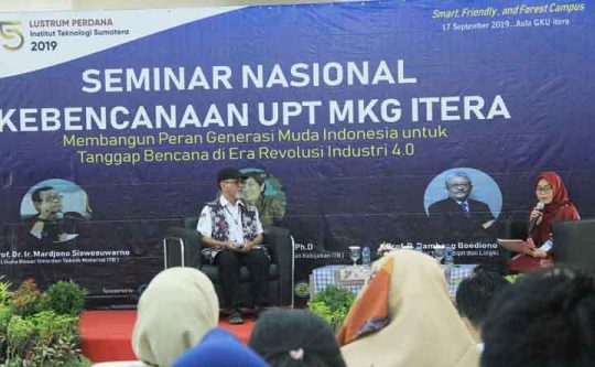 Itera Dorong Generasi Muda Tanggap Bencana