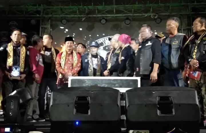 Ribuan Pemilik Vespa di Lampung Rayakan HUT SOG di PKOR Way Halim