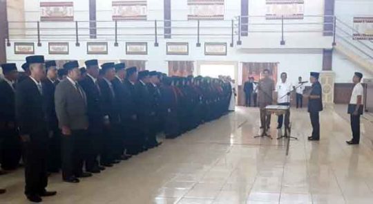 Bupati Zaiful Bokhari Lantik 297 Pejabat Lampung Timur