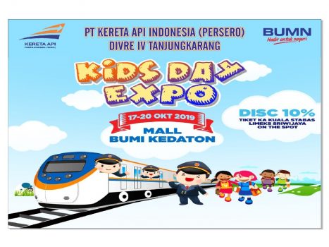 Kids Day Expo 2019, PT KAI Berikan Diskon 10 Persen bagi Konsumen