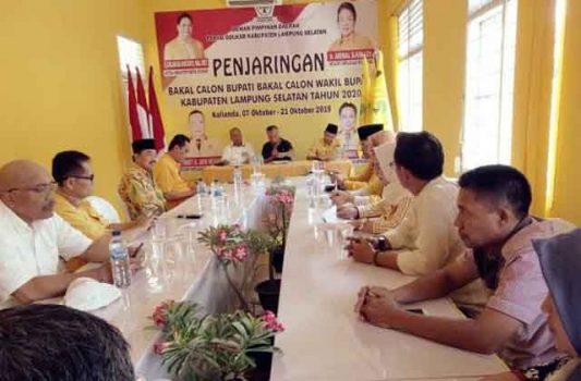 Pilkada Lamsel, Golkar Buka Pendaftaran Bakal Cabup-Cawabup 7-21 Oktober 2019