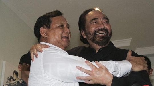Surya Paloh: Saya dan Prabowo Itu Satu