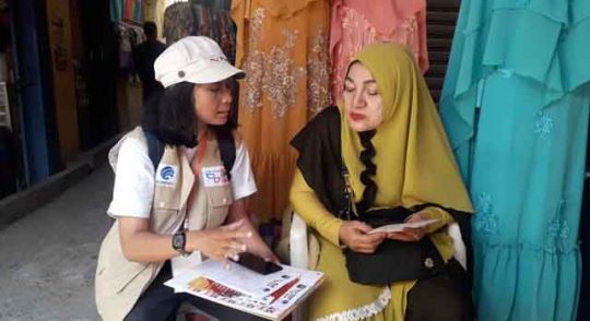 UMKM Go Online, Pedagang Pasar Panjang Bandarlampung Dibantu Berjualan di Marketplace