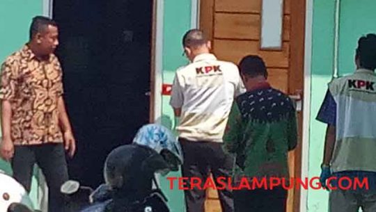KPK Sisir Kantor Dinas Perdagangan Lampung Utara