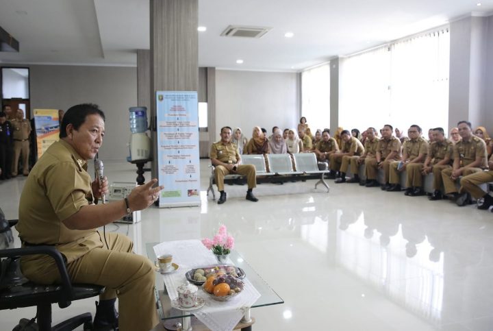 Gubernur Lampung Pantau Kualitas Pelayanan Terpadu Satu Pintu