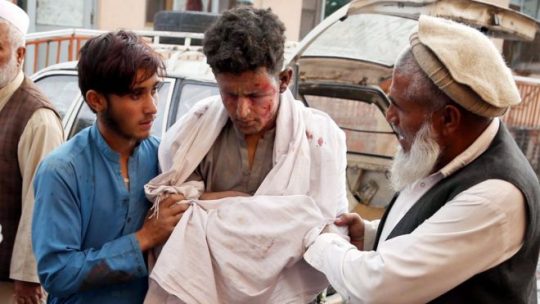 Masjid di Afghanistan Dibom Saat Shalat Jumat, 62 Orang Tewas