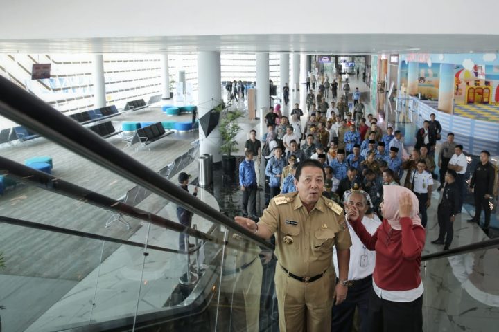 Jelang Kunjungan Presiden Jokowi, Gubernur Arinal Tinjau Dermaga Eksekutif Pelabuhan Bakauheni