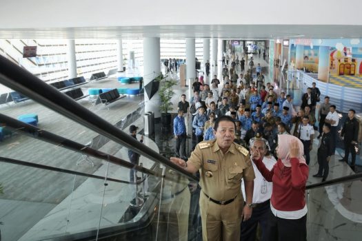 Jelang Kunjungan Presiden Jokowi, Gubernur Arinal Tinjau Dermaga Eksekutif Pelabuhan Bakauheni