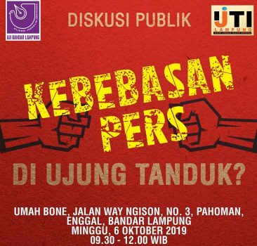 Banyak Jurnalis Alami Kekerasan, AJI-IJTI Lampung Gelar Diskusi Publik