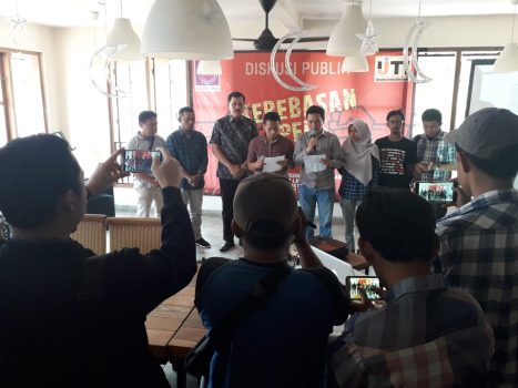 Kecam Kekerasan Polisi terhadap Jurnalis, AJI – IJTI Lampung Tegasan Perlunya Pers Bebas