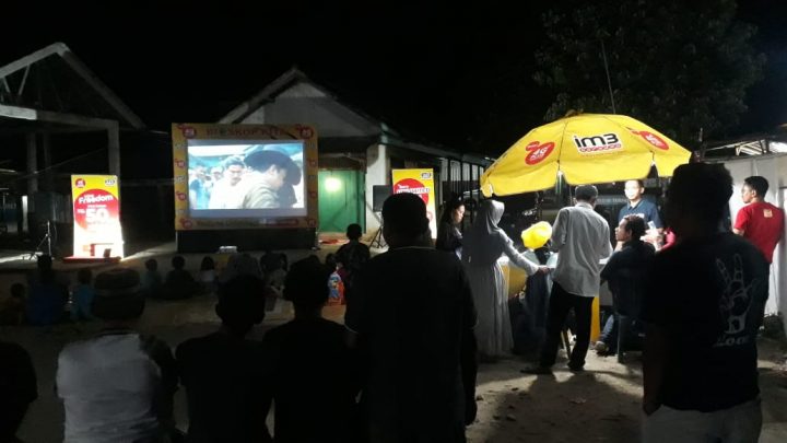 Indosat Gelar “Bioskop Kita” di Tanggamus