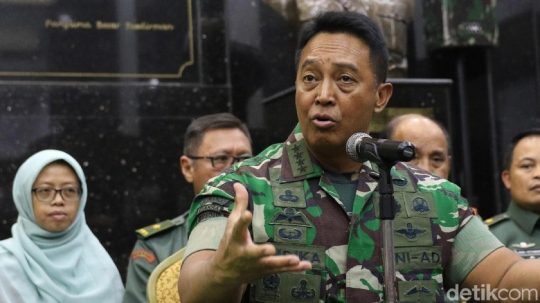 Jenderal Andika Perkasa Calon Tunggal Panglima TNI