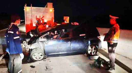 Kecelakaan di Tol Lamsel, Mahasiswa Kedokteran Unila Tewas