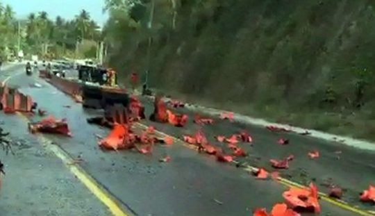 Kecelakaan Maut di Tarahan: 4 Orang Ditabrak Truk Saat Selfie di Pinggir Jalan
