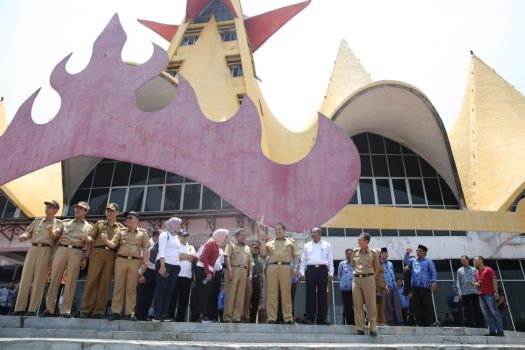 Gubernur Arinal Kunjungi Menara Siger dan Lokasi Destinasi Wisata Baru Bakauheni