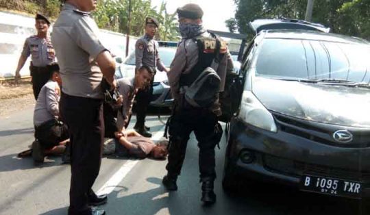 Operasi Zebra, Polres Waykanan Ringkus Empat Pelaku Penggelapan Mobil