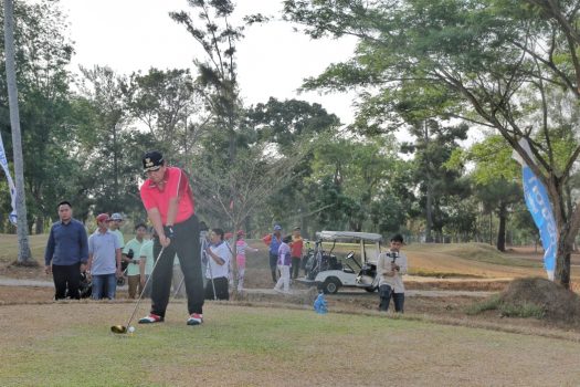 Gubernur Arinal Buka Turnamen Golf Terbuka Lampung Post 2019