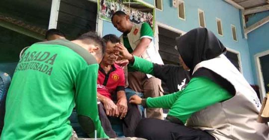 Penerima Manfaat Gerak Banser Lampung Capai Ribuan Orang