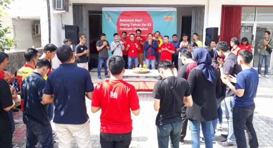 HUT ke-52, Indosat Ooredoo Gelar Happening Art dan GTM
