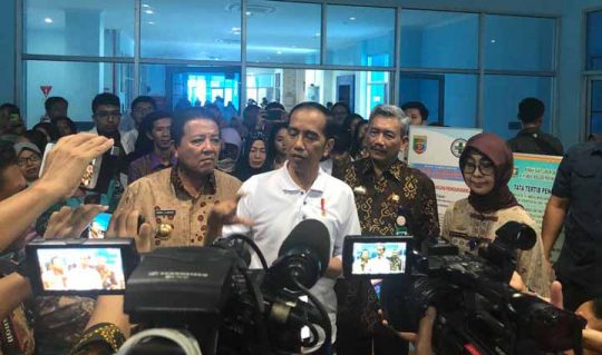 Ini Hasil Sidak Presiden Jokowi di RSU Abdoel Moeloek Bandarlampung