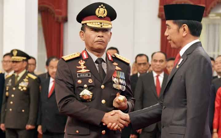 Jenderal Pol Idham Azis Resmi Menjabat Kapolri