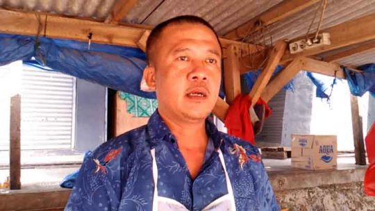 M. Zainuddin, pedagang ayam potong