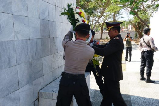 Alih Tugas ke Jateng, Kapolres Lamsel AKBP M. Syarhan Pamitan