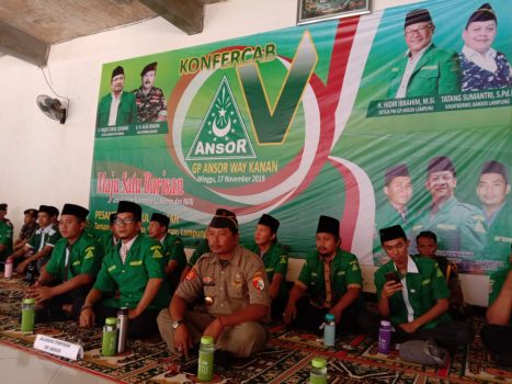 GP Ansor Kabupaten Waykanan Lakukan Jihad Lingkungan