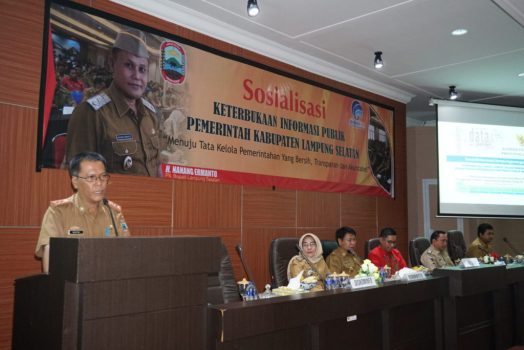Diskominfo Lamsel Gelar Sosialisasi Keterbukaan Informasi Publik bagi OPD