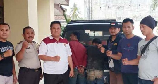 Dua Pencuri Mobil di Pekon Podosari Pringsewu Dibekuk Polisi