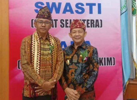Jadi Kabupaten Sehat, Tulangbawang Barat Terima Penghargaan Swasti Saba