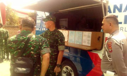 Kodim – Polresta Bandarlampung Gelar Perpanjangan SIM di Way Kandis