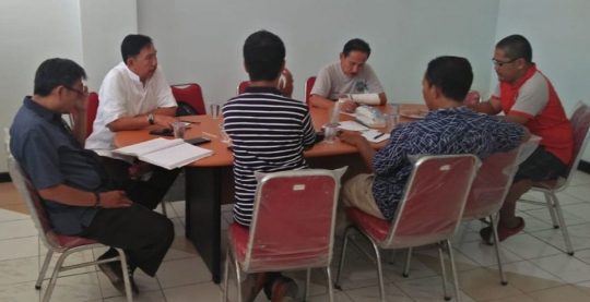 Rapat Komite Eksekutif PSSI Lampung Bahas Hasil Pra-PON