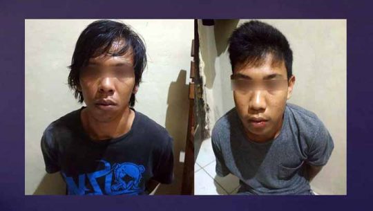 Simpan Sabu, Dua Pemuda Kampung Karang Maritim Ditangkap Polsek Panjang