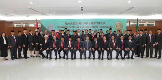 Pengurus IKAHI Periode 2019-2021 Dilantik