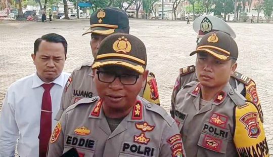Pengamanan Natal – Tahun Baru, Polres Lamsel Siagakan 400 Personel