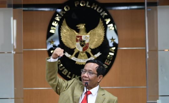 Kabinet Jokowi Dikabarkan Retak karena Isu Uighur, Ini Kata Mahfud MD