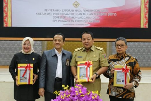 Gubernur Arinal Minta Kabupaten-Kota Tindaklanjuti LHP Paling Lambat 60 hHari