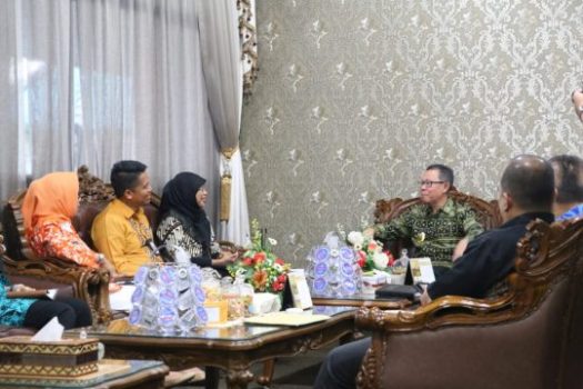 Bahas Sensus Penduduk 2020, Sekdaprov Lampung Terima Kunjungan BPS