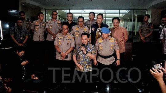 Dua Polisi Aktif Terduga Penyiram Air Keras Wajah Novel Baswedan Ditangkap