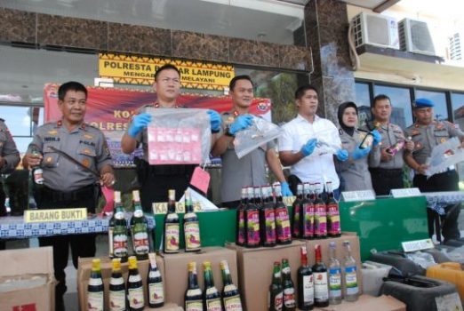 Operasi Cempaka Krakatau 2019, Polresta Bandarlampung Ungkap 32 Kasus
