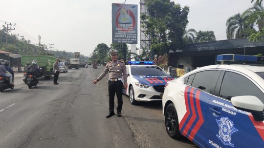 Jelang Operasi Lilin Krakatau 2019, Kasat Lantas Polresta Bandarlampung Cek Jalinsum