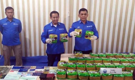 Kurir Sabu Asal Aceh Ditembak Mati BNN Lampung, 41,6 Kg BB Disita