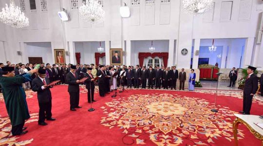 Lima Tokoh “Gerot” Jadi Dewan Pengawas KPK, Ini Kata Jokowi