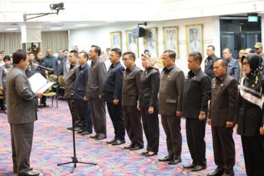 Ini 11 Pejabat Eselon II Pemprov Lampung yang Baru Dilantik