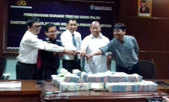 Bank Indonesia Perwakilan Lampung Musnahkan 28.761 Lembar Uang Palsu