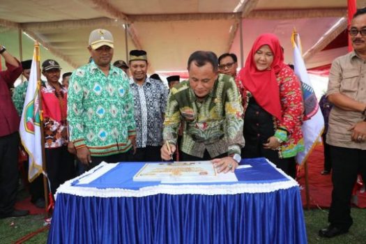 Plt Bupati Lampung Selatan Luncurkan Aplikasi Sedot WC